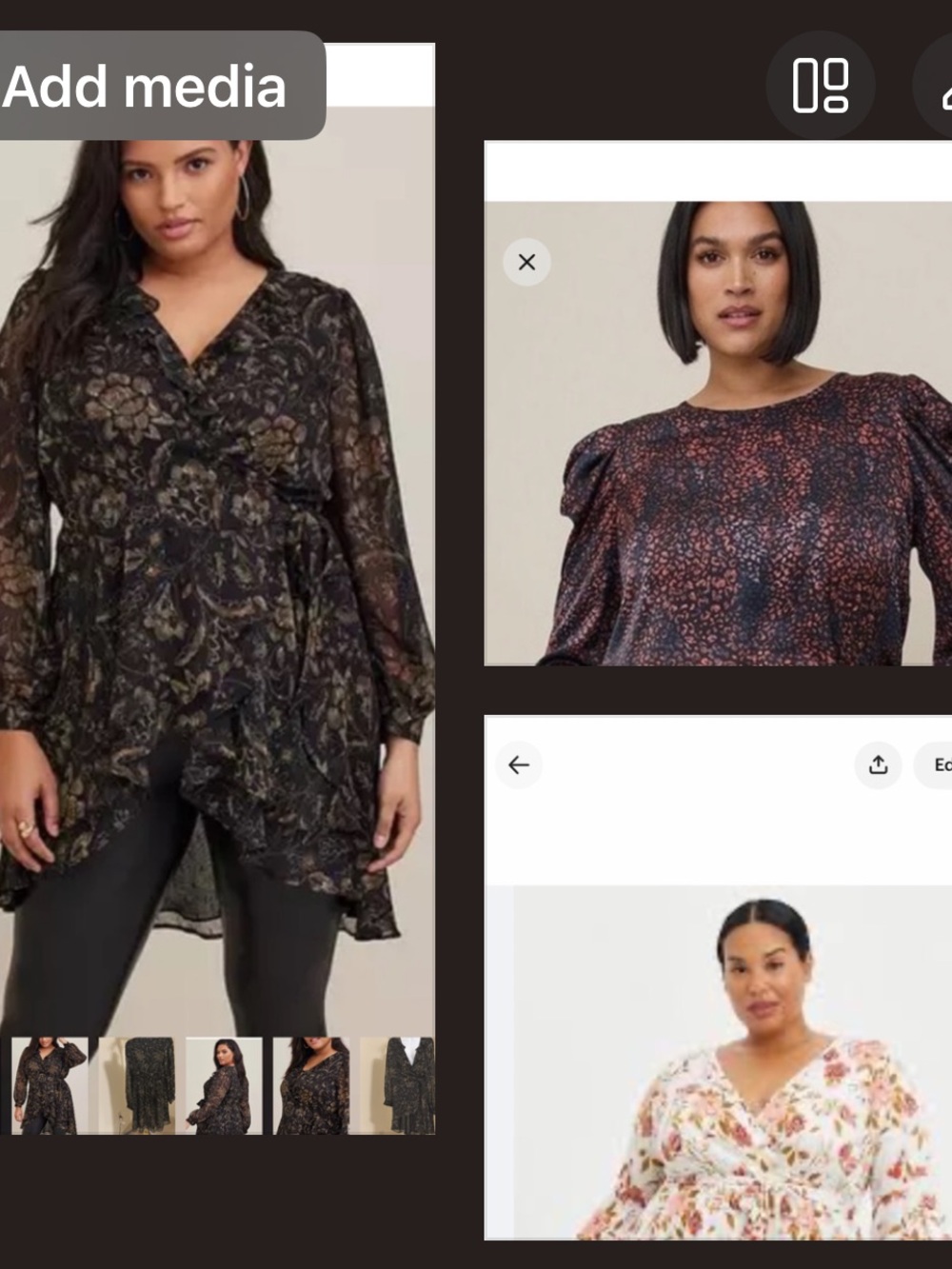 Three top TORRID bundle
